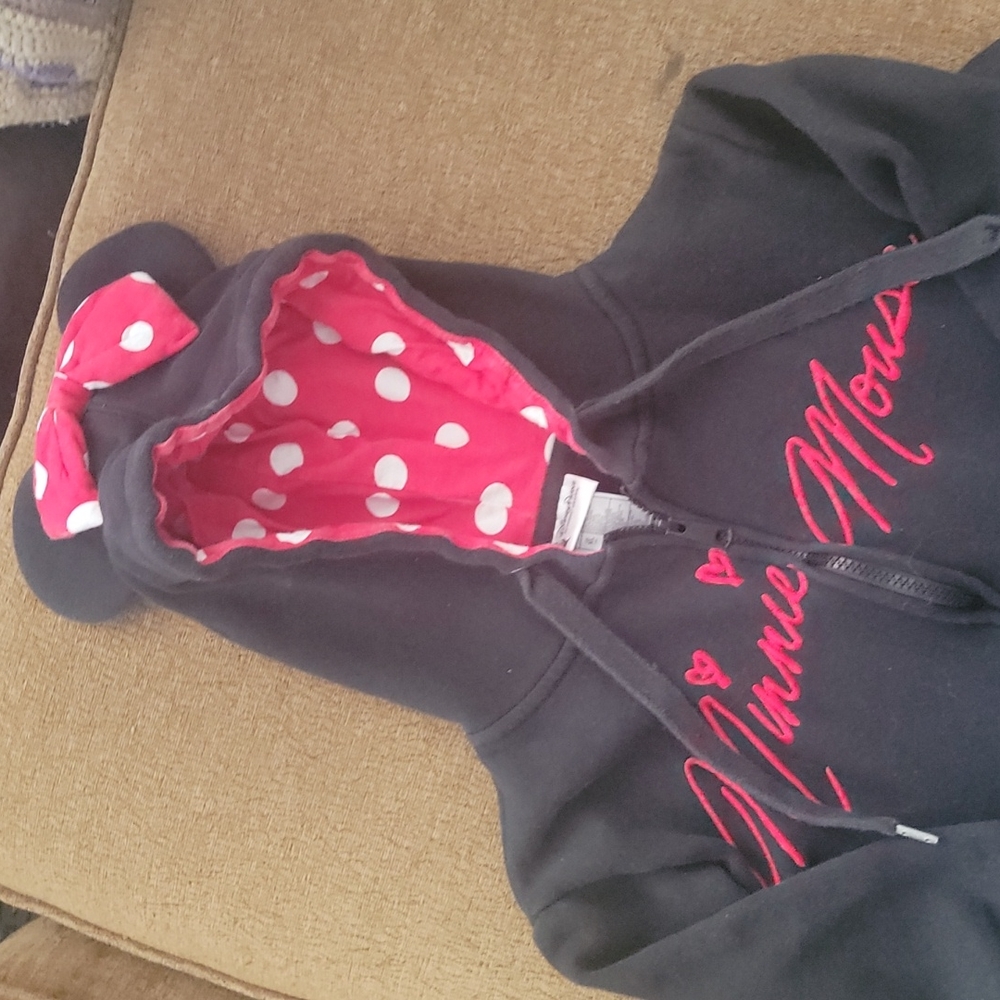 Disney Minnie Mouse Zip Up Hoodie